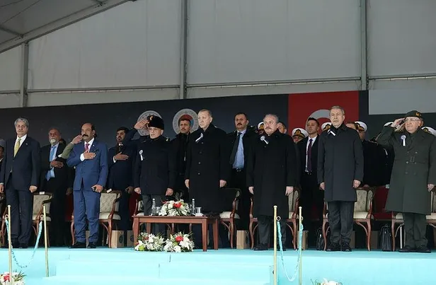 Başkan Erdoğan'dan Pakistan MİLGEM Projesi kapsamında inşa edilen geminin denize iniş töreninde önemli açıklamalar-5