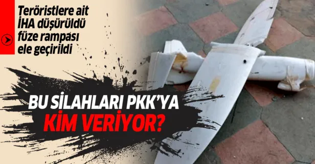 Son dakika: YPG/PKK’nın insansız hava aracı düşürüldü! Terör örgütüne İHA’yı kim verdi?