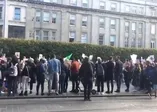 Dublin'de 'Mahsa Emini' protestosu