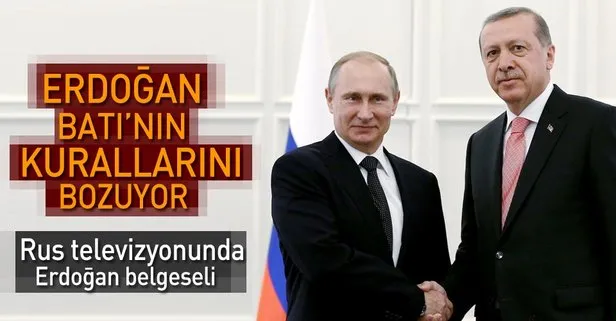 Rus televizyonunda yayınlanan Erdoğan belgeseli