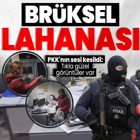 Belçika’da terör örgütü PKK’nın sözde medya yapılanmasına 5 saatlik operasyon! Polis televizyon kanallarını bastı: Bilgisayar ve dokümanlara el konuldu