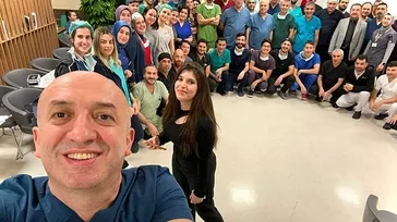 Malatya'da tıp tarihine geçen gurur: Prof. Dr. Sezai Yılmaz ve 150 kişilik ekip dünyanın ilk 8'li çapraz karaciğer naklini yaptı