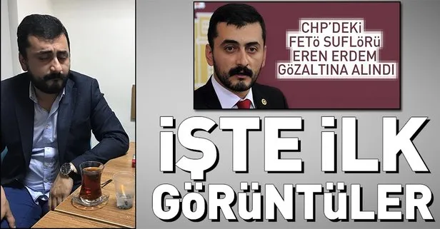 İşte Eren Erdem'in gözaltından ilk görüntüleri