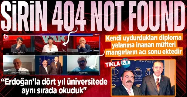 Başkan Erdoğan’ın üniversite arkadaşı Rafael Sadi’den müfteri mangırlara ’diploma’ şoku! Şirin Payzın’ın yüzü düştü, konuşmakta zorlandı