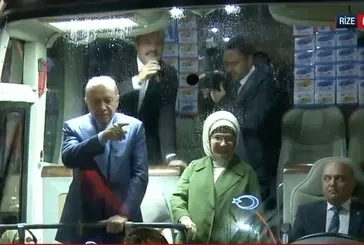 Başkan Erdoğan memleketi Rize'de