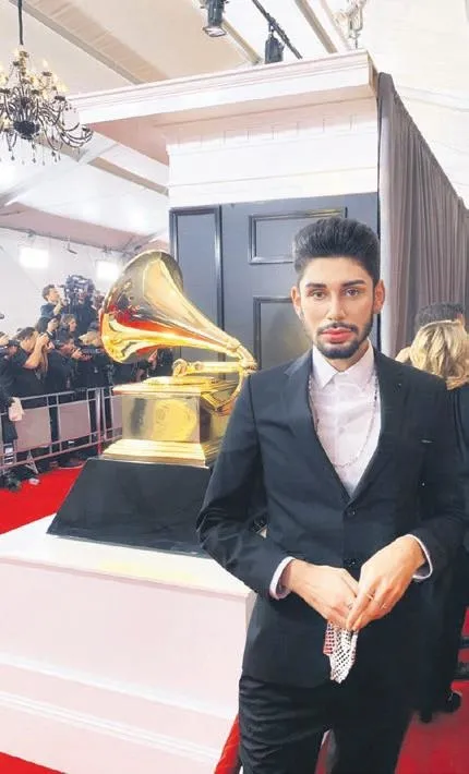 Emin Eminzade 62. Grammy Ödül Töreni'nde boy gösterdi