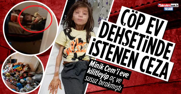 Bursa'da Cem Muhammet'i çöp eve kilitleyen teyze hakkında istenen ceza belli oldu