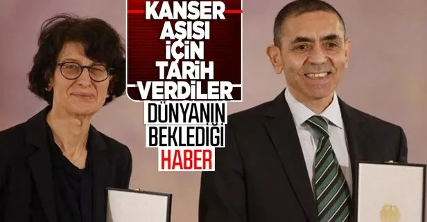 Uğur Şahin ve Özlem Türeci kanser aşısı için tarih verdi