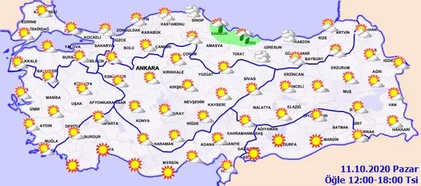 Son dakika: Meteoroloji'den o iller için kuvvetli yağış uyarısı! 10 Ekim HAVA DURUMU-5