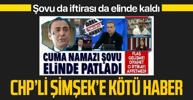 Eski CHP Milletvekili Berhan Şimşek’in cuma hutbelerine yönelik iftirasına Diyanet’ten suç duyurusu
