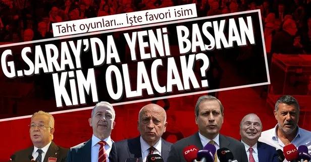 Galatasaray’da kim başkan olacak? Taht oyunları... İşte favori isim