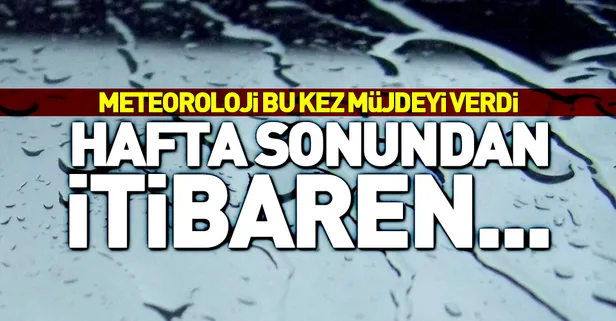 Meteoroloji bu kez müjdeyi verdi! (8 Mayıs Salı hava durumu)-1