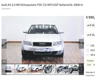 6 bin liraya Audi