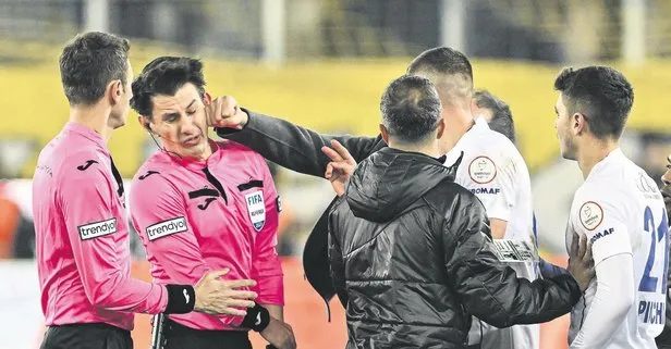 Faruk Koca’nın hakem Halil Umut Meler’e attığı yumruk Türk futbolunu tüm dünyaya rezil etti