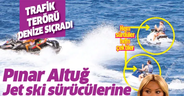 Bodrum Da Jet Ski Teroru Pinar Altug Ates Puskurdu Takvim