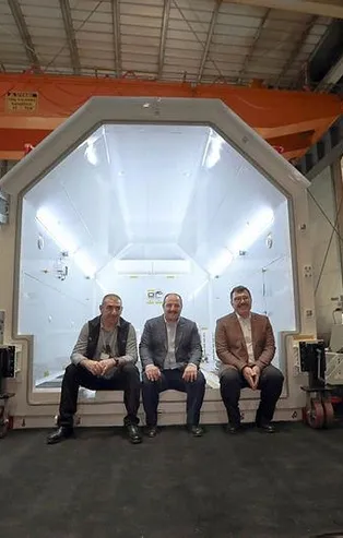 İMECE uydusuna yürüyen temiz oda: Yarı fiyatına yerli ve milli!