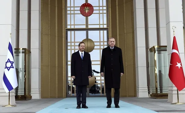 Son dakika: Başkan Erdoğan İsrail Cumhurbaşkanı Herzog ile telefonda görüştü-3