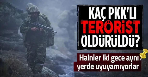 Türkiye'nin terörle mücadelesi son sürat devam ediyor: 33 bin 990 terörist etkisiz hale getirildi