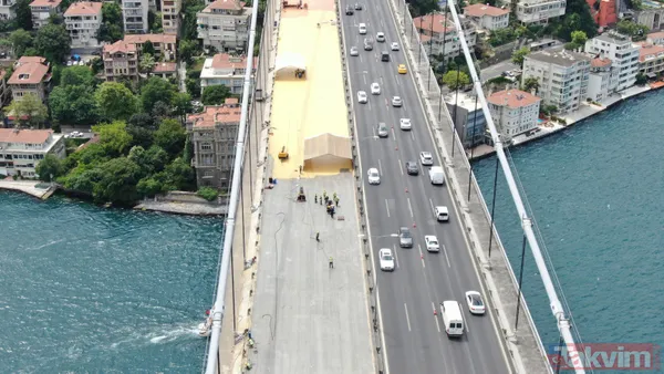 FSM'ye 12.'nci gününde ilk kat asfalt atılmaya başlandı! İşte son durum - 11