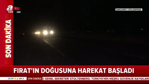 Son dakika: Suriye sınırına askeri sevkiyat
