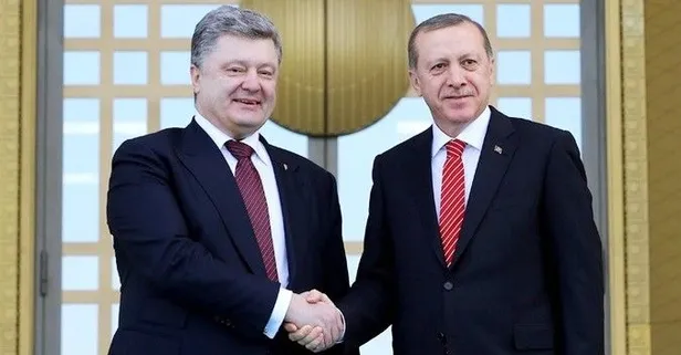 Poroşenko'dan Erdoğan'a tebrik mesajı