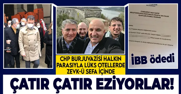 İBB’de yine yolsuzluk! Halkın parası CHP’li milletvekilleri, Parti Meclisi, Yüksek Disiplin Kurulu üyeleri ve eşleri için mi harcandı?