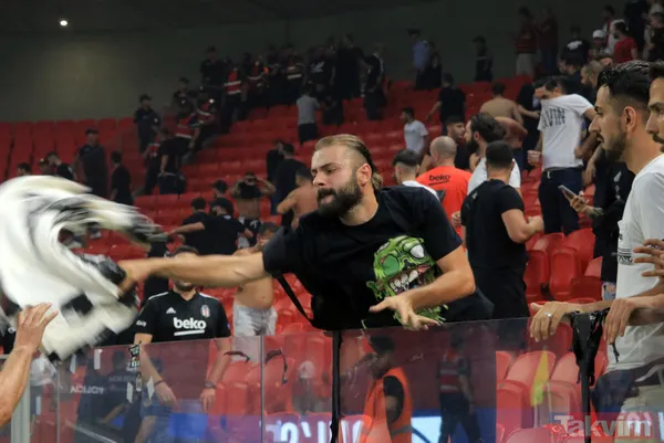 Beşiktaş Tirana maçında olay! Ceza tehlikesi var - 19