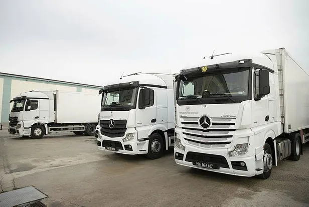 Son dakika: CoronaVac aşılarının sevkiyat tırları basın mensuplarınca görüntülendi-3