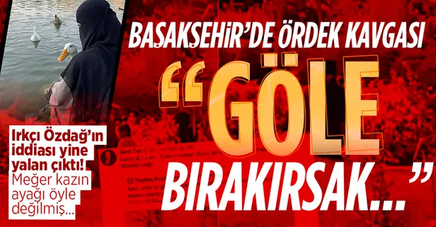 Irkçılık provokasyonu yapan Ümit Özdağ'ın "kaz" iddiası da yalan çıktı! Başakşehir'deki olayın kahramanı kadın ilk kez konuştu