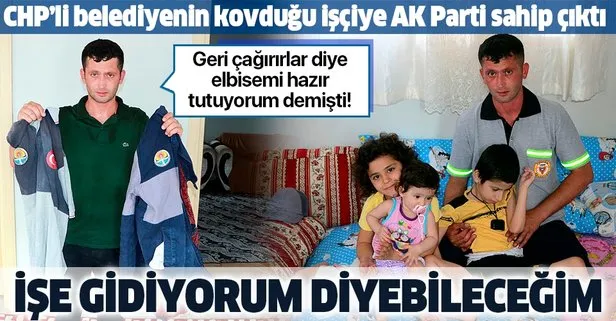 CHP’li belediyenin kovduğu Halil Özmen’e AK Partili Yüreğir belediyesi sahip çıktı
