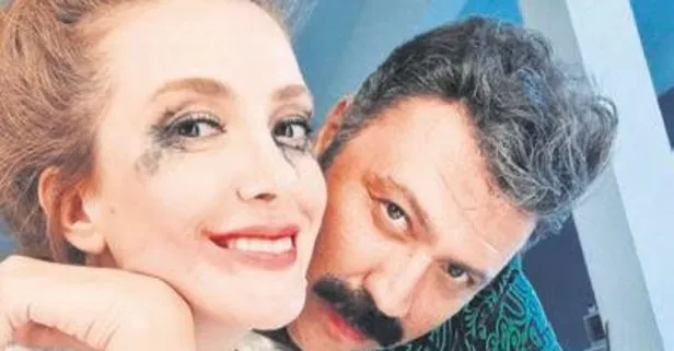 Ünlü oyuncu Bülent Emrah Parlak, evli rol arkadaşı Elit Andaç Çam ile dudak dudağa kameralara yakalandı