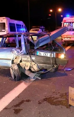 Son dakika: TEM Otoyolu'nda trafik kazası: 3'ü bebek ve çocuk 6 yaralı