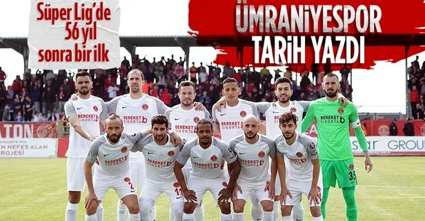 Ümraniyespor tarih yazdı! Süper Lig’de 1965/1966 sezonundan bu yana bir ilk: İstanbul’dan 7 takım 8 takım da olabilir
