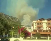 Antalya Kaş’ta orman yangını! Villalar zarar gördü