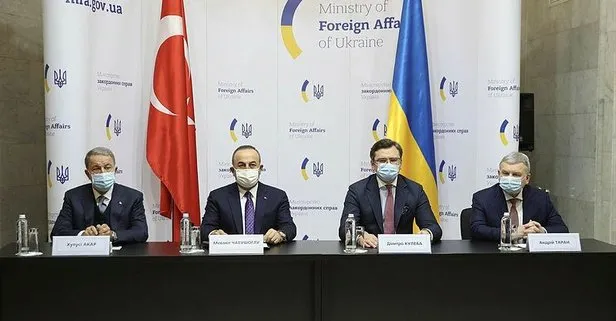 Türkiye - Ukrayna dışişleri ve savunma bakanlarının katıldığı toplantının ardından ortak bildiri yayımlandı