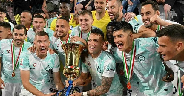 İtalya Kupası'nın sahibi Inter