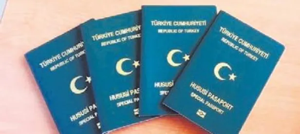 İş adamlarına yeşil pasaport