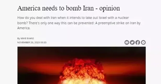 Son dakika: İsrail medyasından skandal manşet: ABD İran’ı nükleer bombayla vurmalı