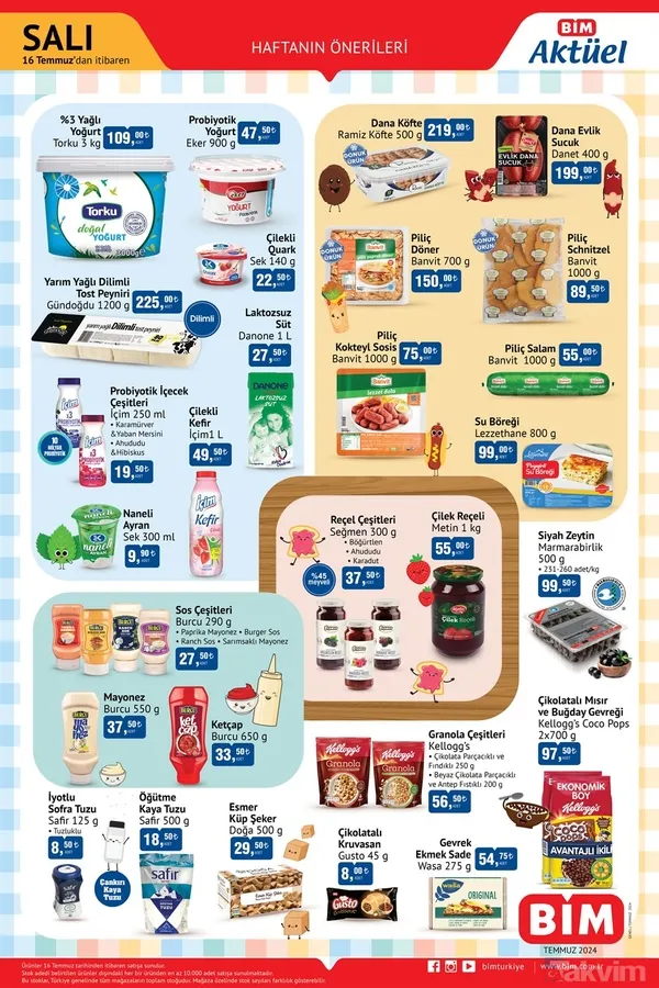 5 LİTRE çamaşır deterjanı 97 TL'ye düştü! 8'li bambu kağıt havlu 78 TL, 1 KG schinitzel 89.50 TL, Iphone 12 28.999 TL - BİM 16-19 Temmuz SALI İNDİRİMİ - 12