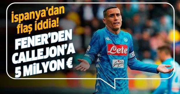 İspanyol basını yazdı! Fenerbahçe’den Jose Callejon’a 5 milyon €