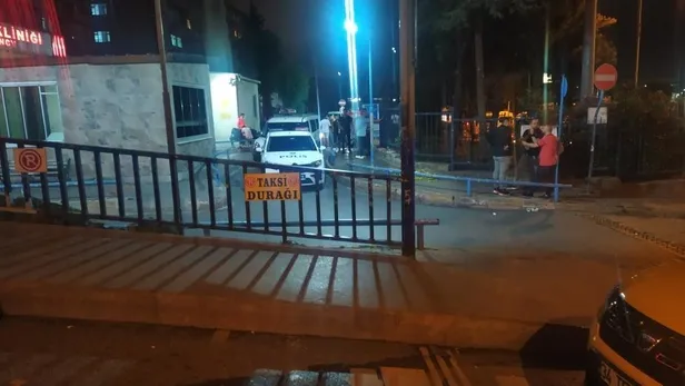 Hastane önünde silahlı saldırı paniği: 3 yaralı-3