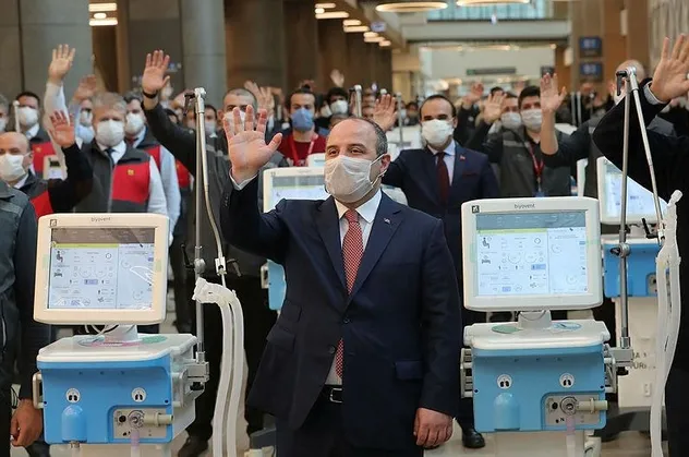 Son dakika: Sanayi ve Teknoloji Bakanı Mustafa Varank'tan yerli solunum cihazı müjdesi: 5 bin tane üretilmiş olacak