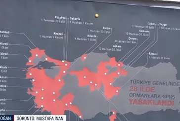 28 ilde ormanlık alanlara girişler kısıtlandı! İşte detaylar...