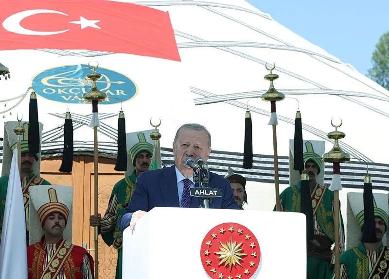 Başkan Erdoğan Ahlat'tan Terörsüz Türkiye mesajı verdi: Kirli elleri biliyoruz! Soykırımcılar kaybedecek-6
