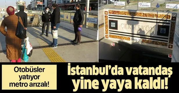 Son dakika: Üsküdar-Çekmeköy metro seferlerinde aksama! Metro İstanbul’dan açıklama geldi
