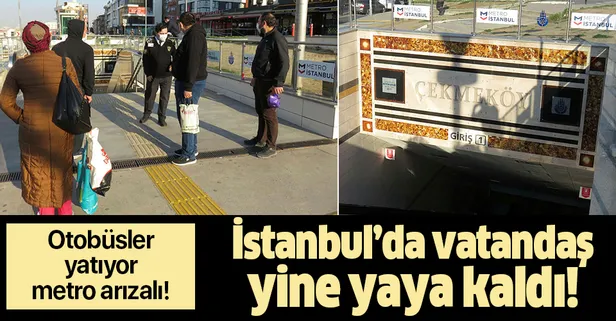 Son dakika: Üsküdar-Çekmeköy metro seferlerinde aksama! Metro İstanbul'dan açıklama geldi