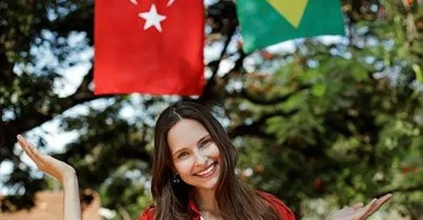 Brezilyalı oyuncu Jessica May eşinin memleketi Rize’yi özledi
