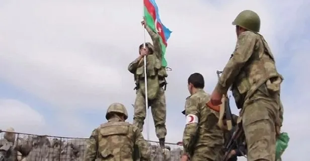 Azerbaycan ordusu bir şehri daha kontrol altına aldı! Ağdere’de Türk bayrağı dalgalanıyor