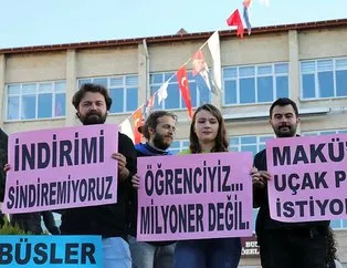 CHP’li belediyenin ulaşıma yaptığı zamma öğrencilerden tepki!