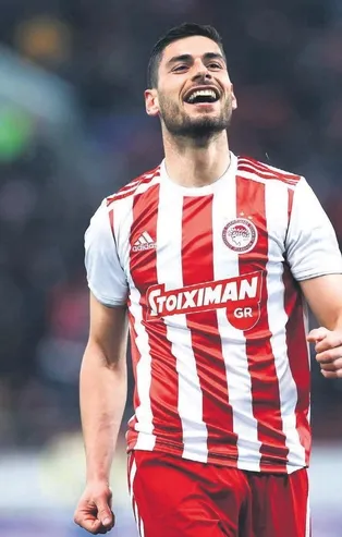 Trabzonspor Olympiakos forması giyen yıldız oyuncu Georgios Masouras'a göz dikti